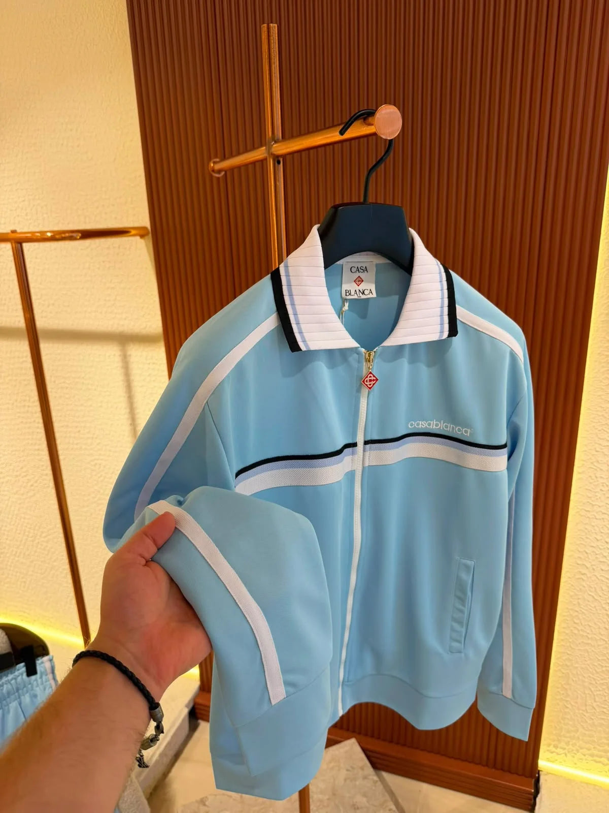 Casablanca Round Pique Tracksuit