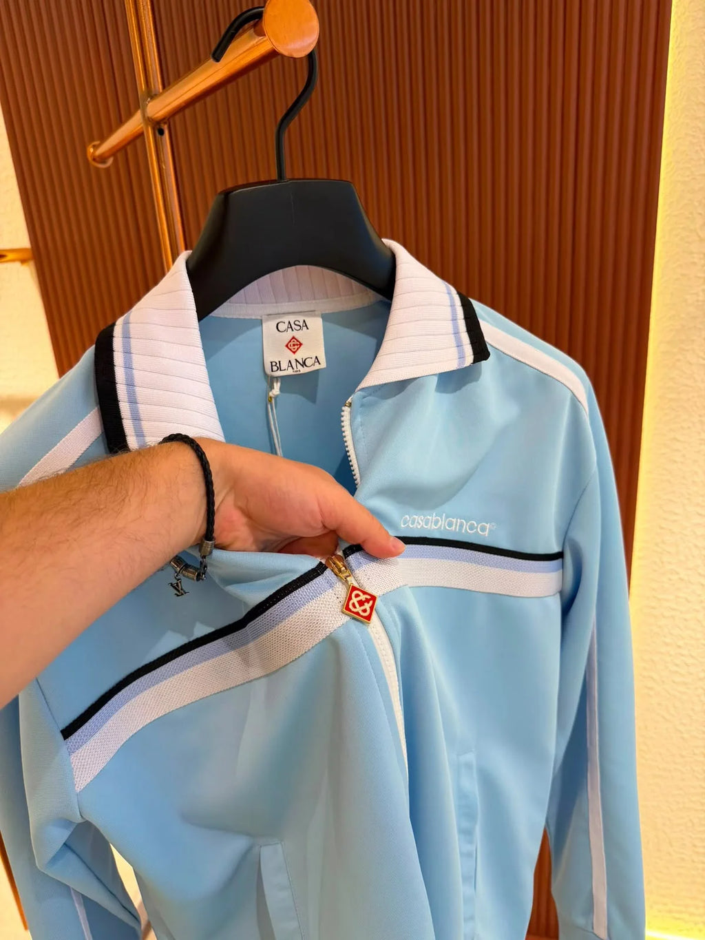 Casablanca Round Pique Tracksuit