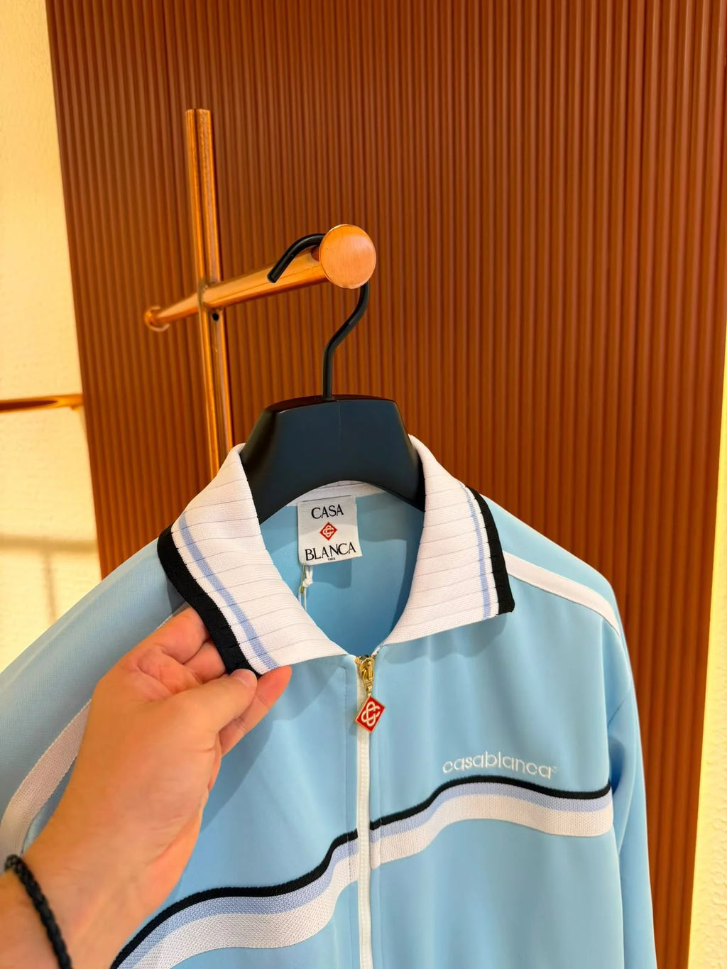Casablanca Round Pique Tracksuit