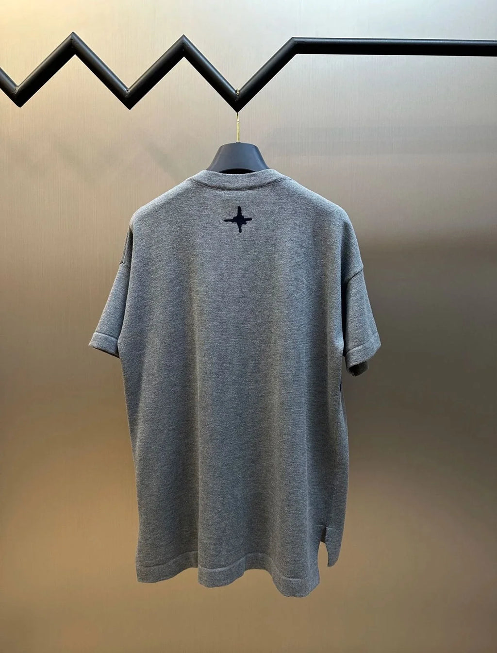 Dior and Lewis Hamilton Short-Sleeved Knitted T-Shirt
