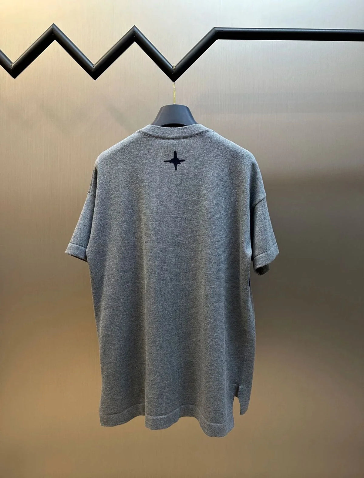 Dior and Lewis Hamilton Short-Sleeved Knitted T-Shirt