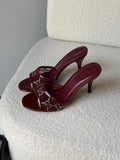 Gucci GG crystal sandals