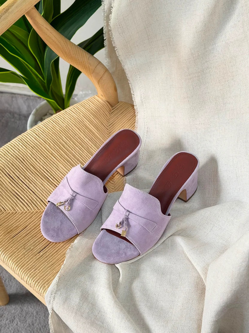 Loro Piana Summer Charms Heeled Sandal