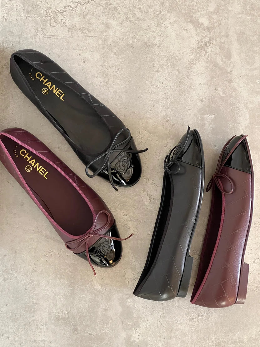 Chanel Crocodile Calfskin Ballerina Flats