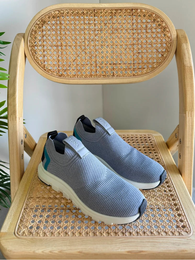 Zegna Knit Slip-On Sneakers
