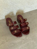 Chanel Lambskin Mules