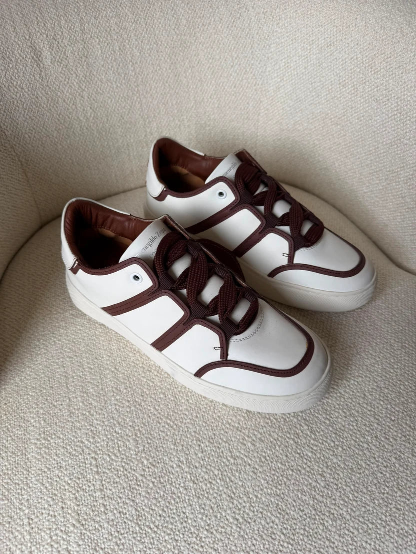 Ermenegildo Zegna Tiziano Leather Sneakers