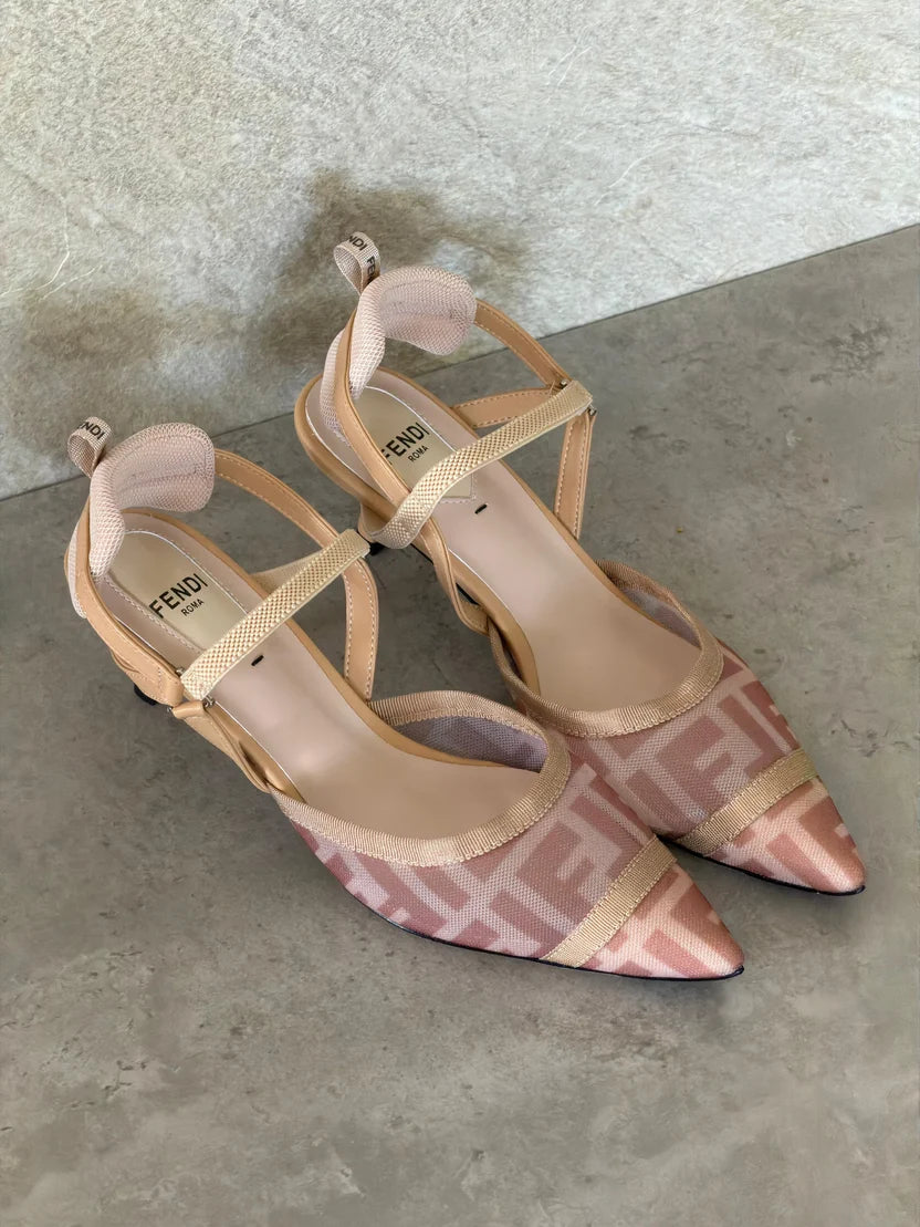 Fendi Colibrì Slingback Pumps