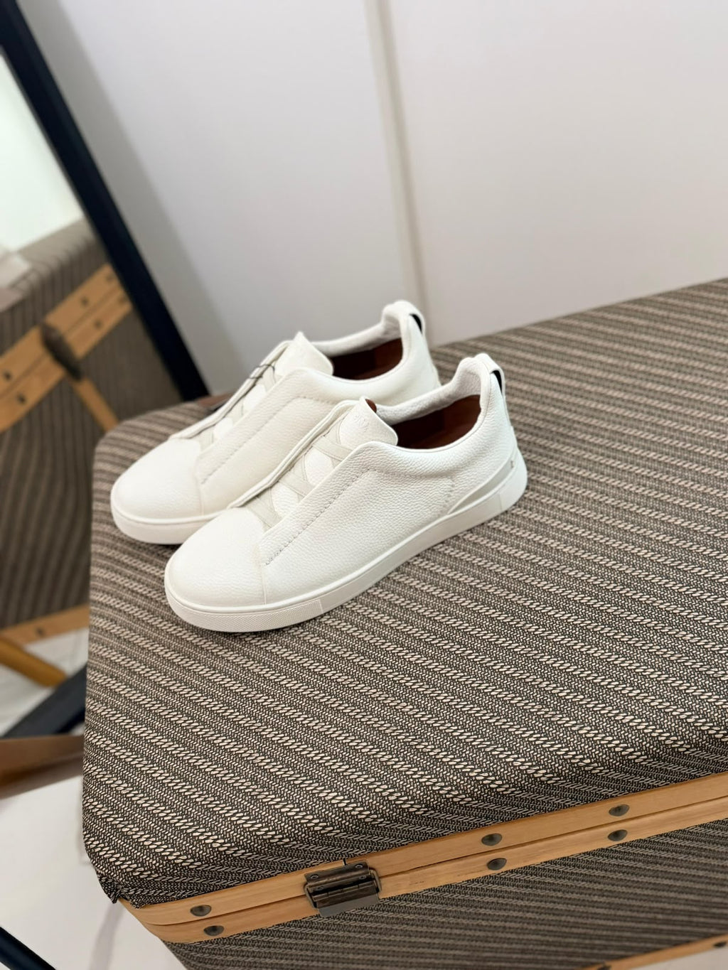 Zegna Triple Stitch Sneakers