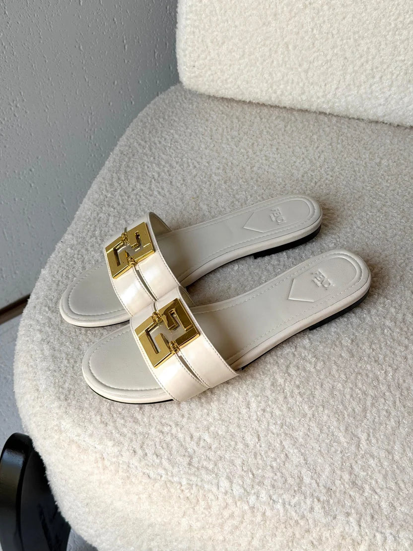 Fendi FFold Flat Sandals