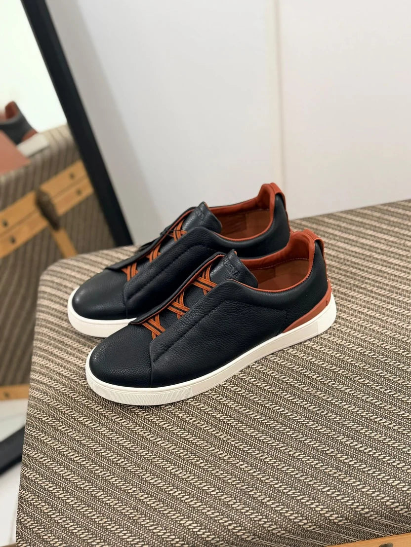 Zegna Triple Stitch Sneakers