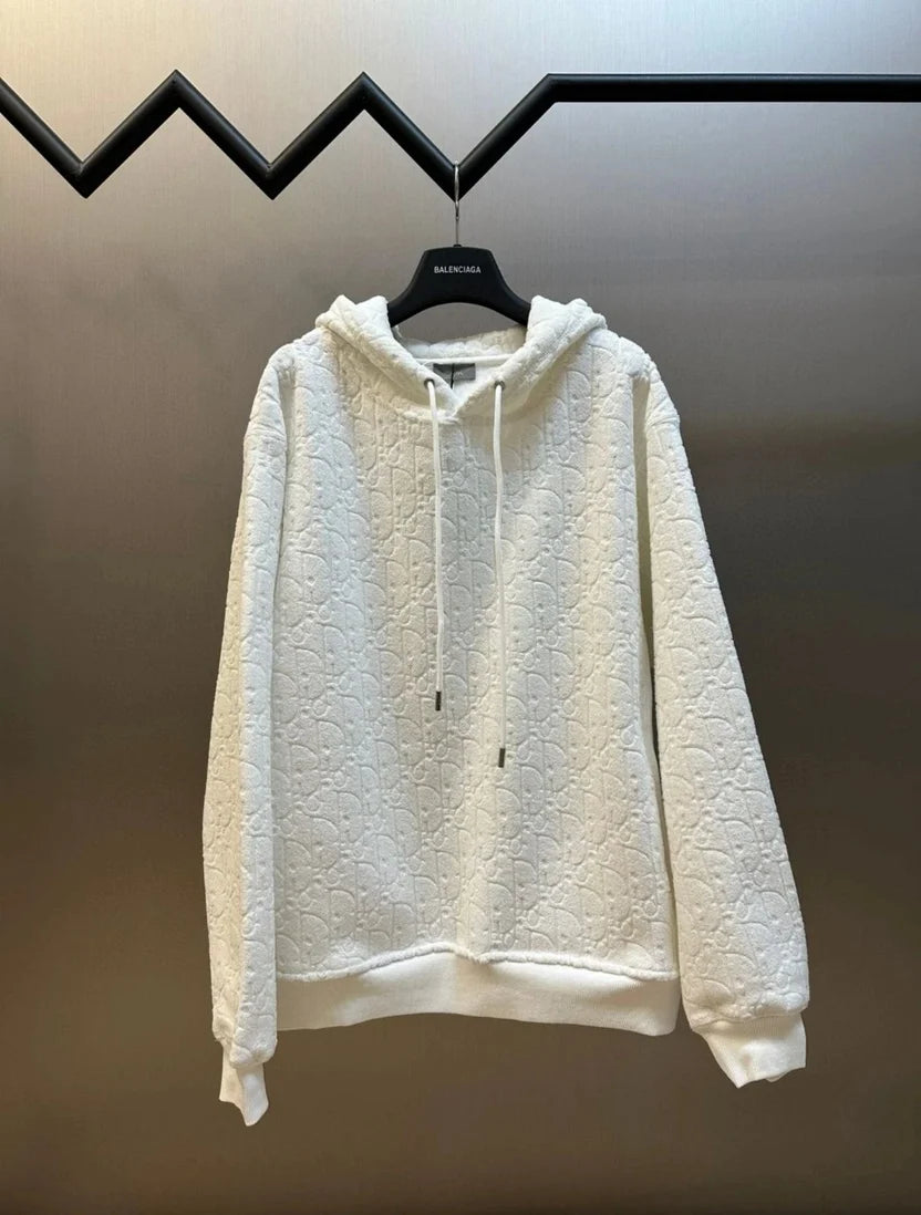 Dior Oblique Relaxed-Fit Hooded Sweatshirt
