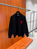 AMI Paris Ami de Coeur Crewneck Sweater
