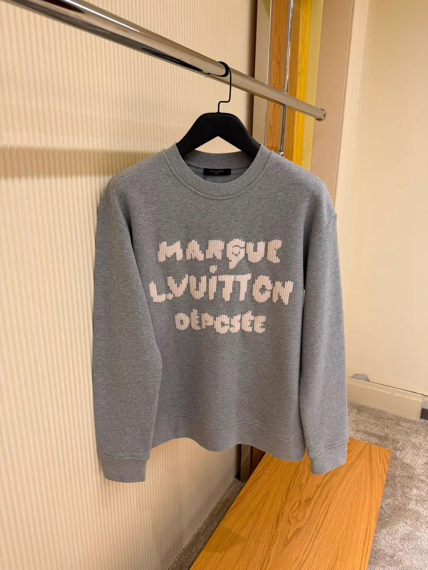 Louis Vuitton Embroidered Signature Sweatshirt