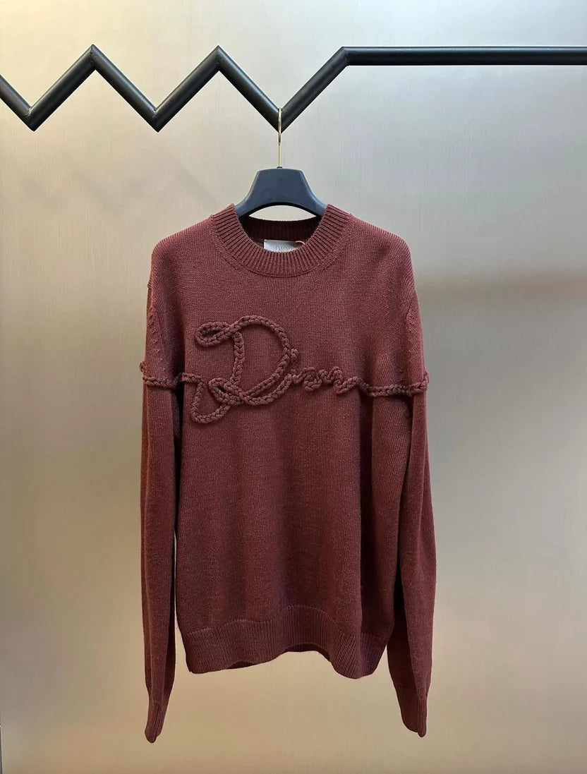 Dior Ribbon Knit Sweater