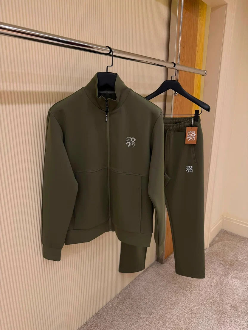 Loewe Anagram Embroidered Technical Jersey Tracksuit