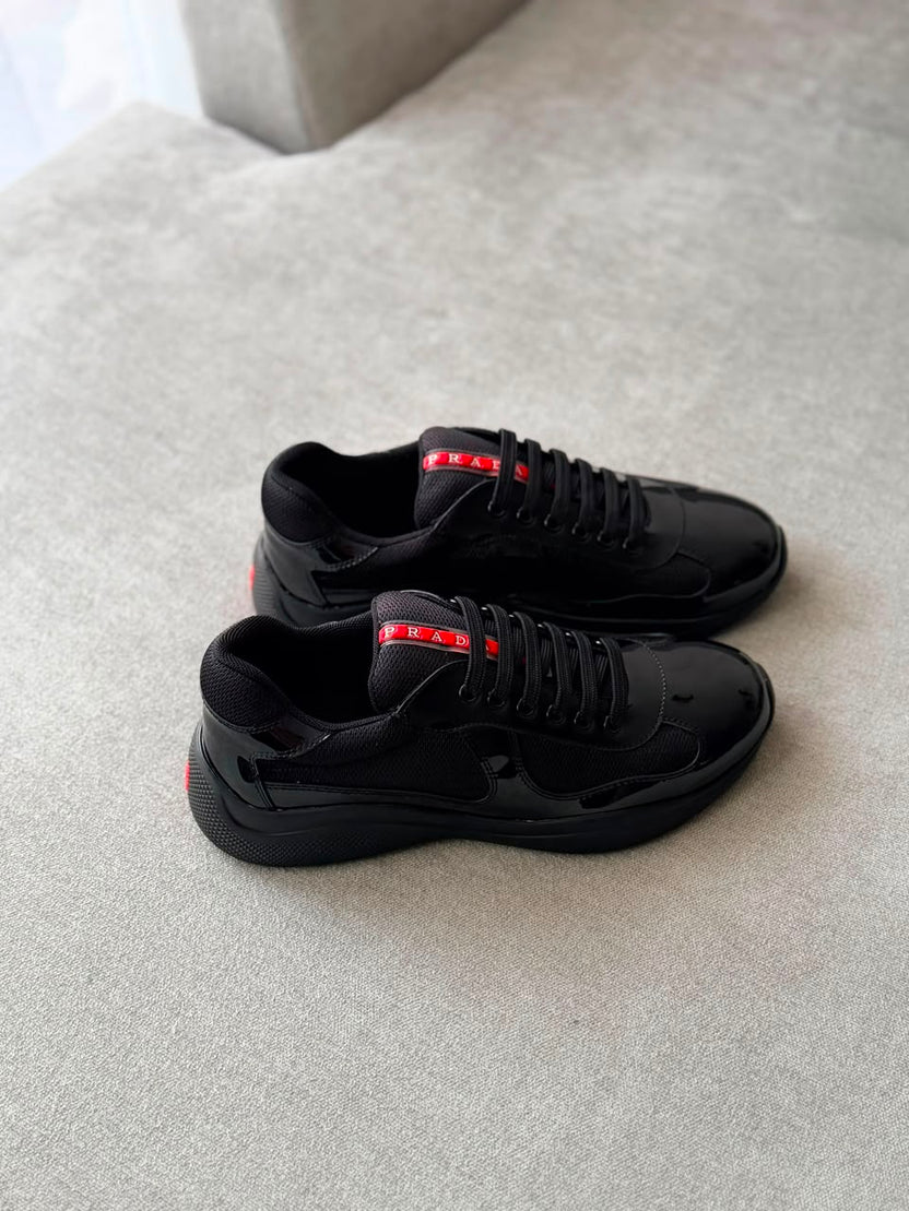 Prada America's Cup Patent Leather and Technical Fabric