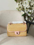 Chanel Classic Flap Bag in Braided Raffia Bag