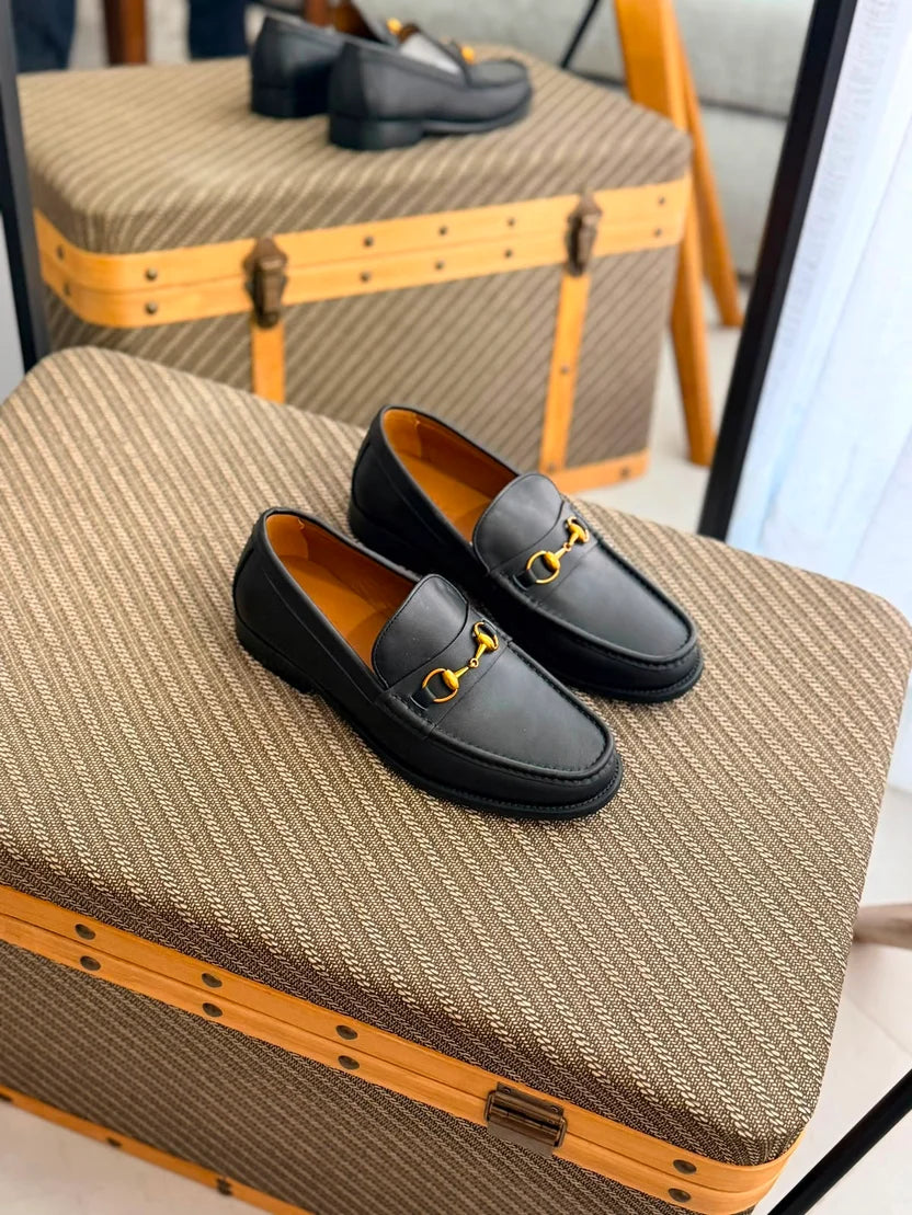 Gucci Horsebit-detailed leather loafers