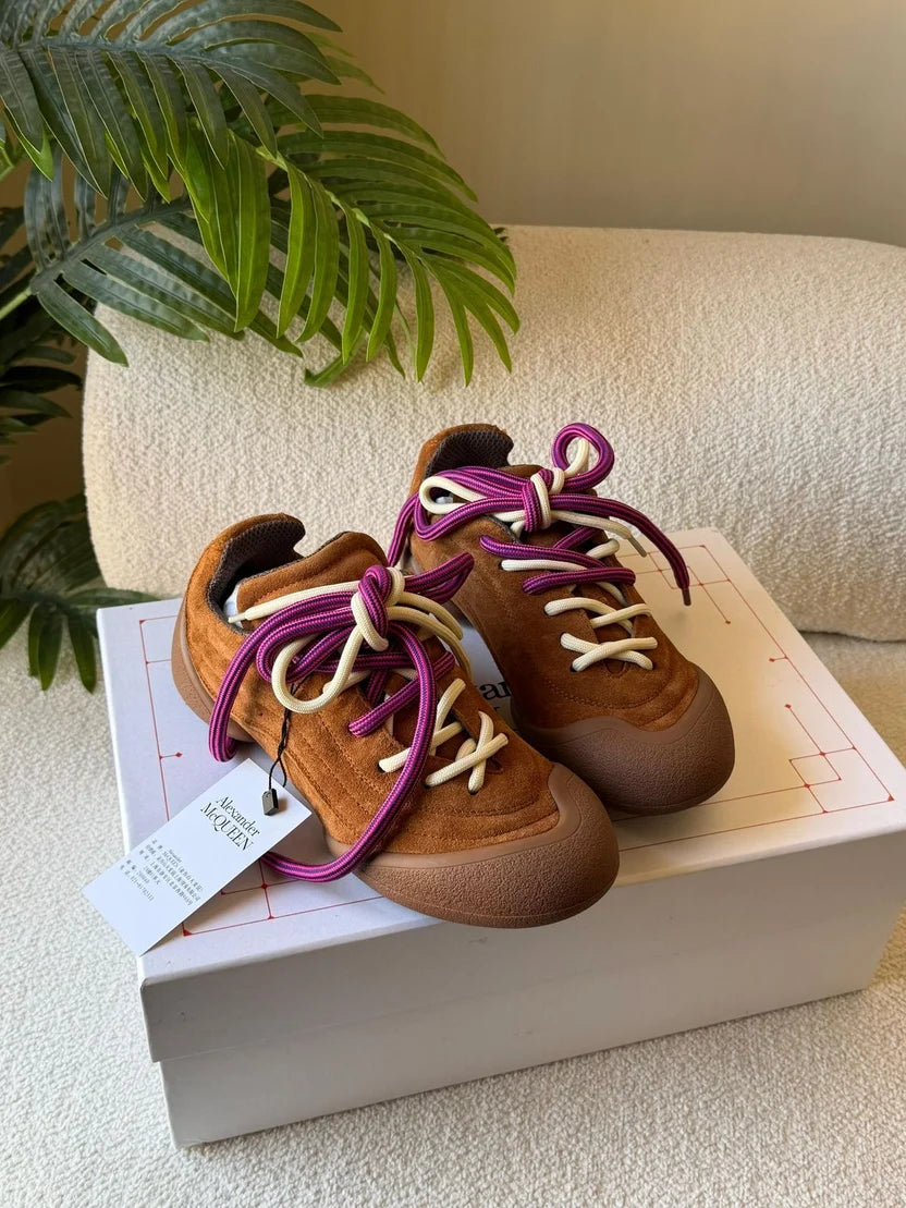 Alexander McQueen Flexion Leather Sneakers