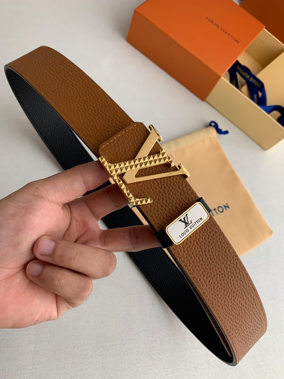 Louis Vuitton belt 4 cm