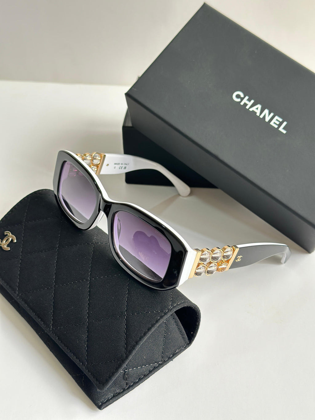 CHANEL Oval Sunglasses