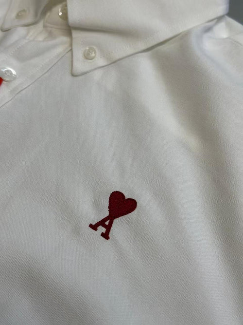 AMI Paris Ami De Coeur Cotton Shirt