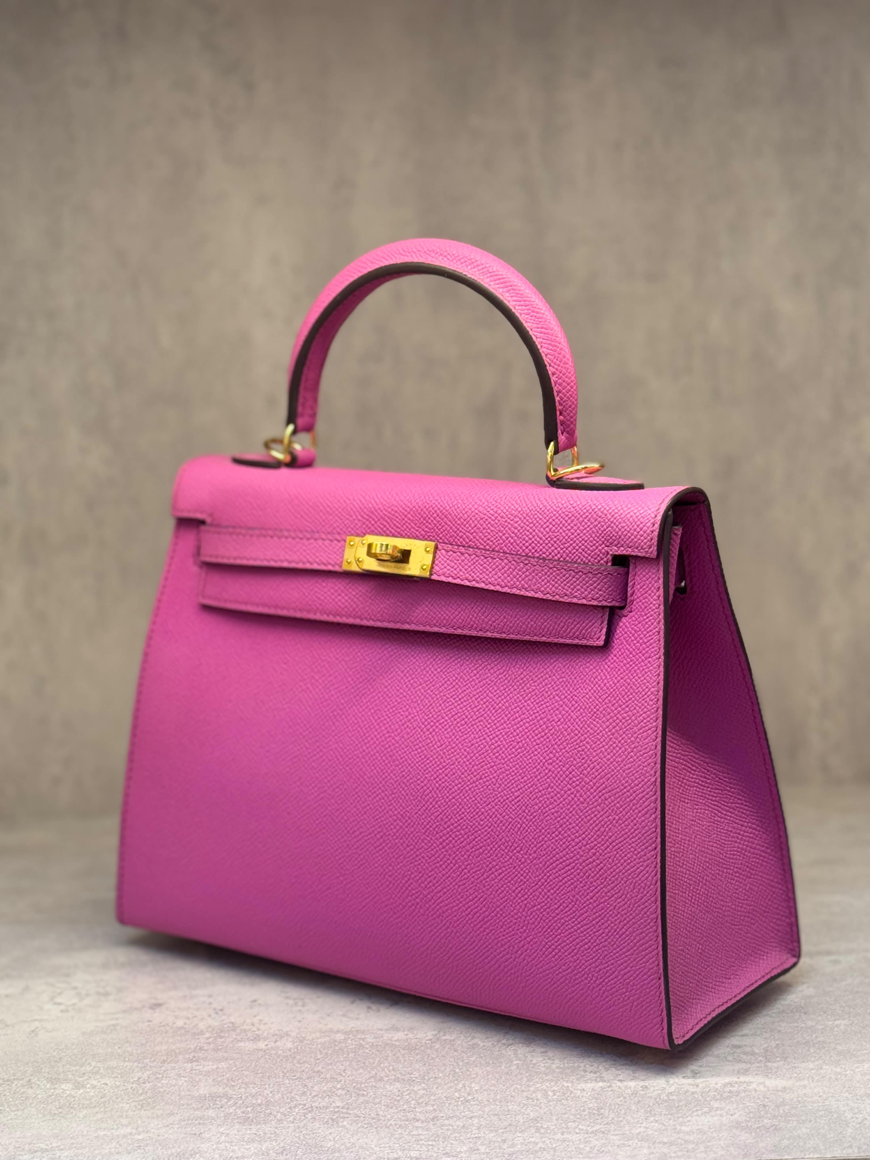 Hermes Mini Kelly 19cm Hand Made