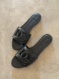 Dolce & Gabbana DG Logo Flat Sandals