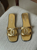 Chanel Laminated Calfskin