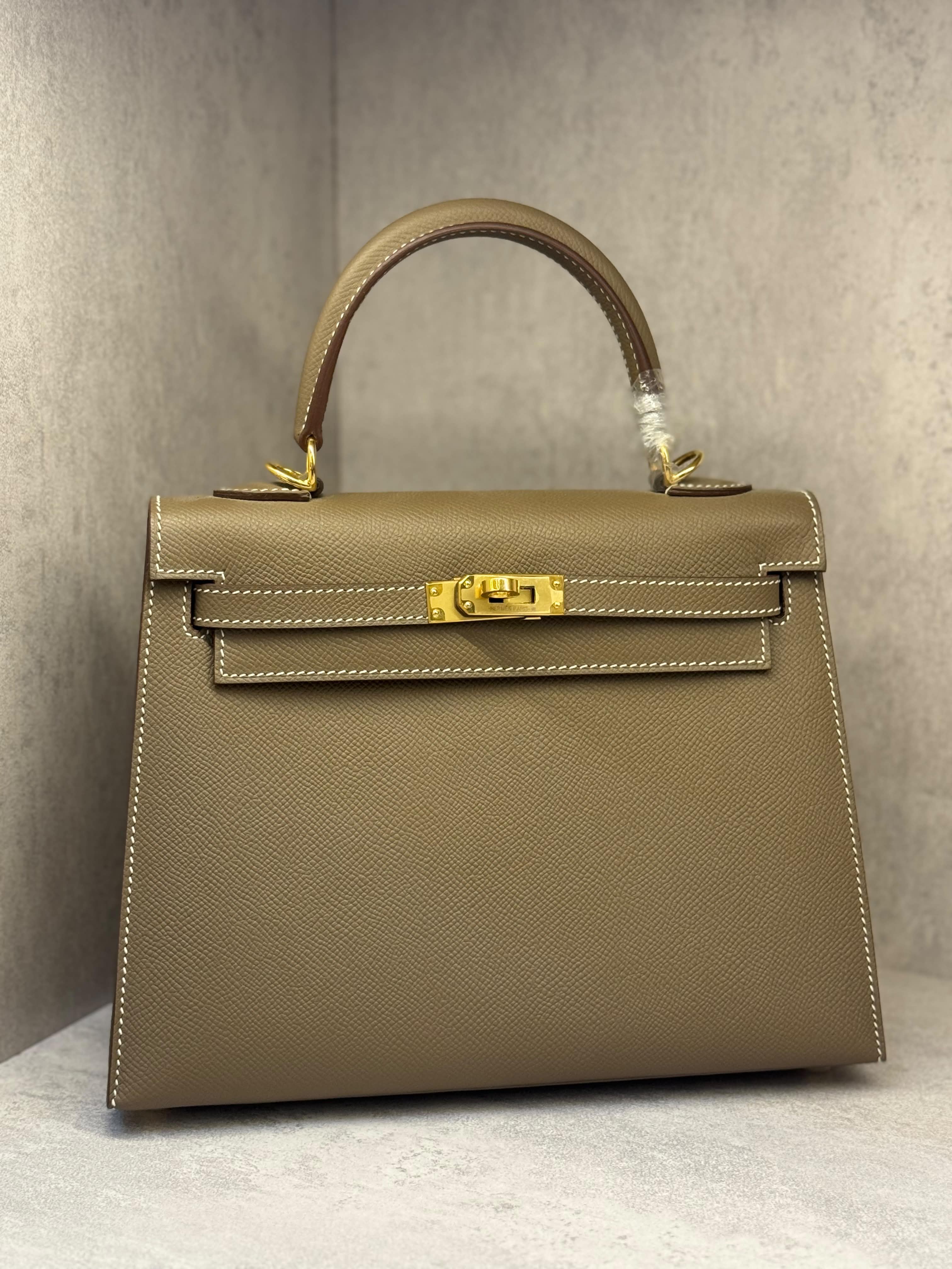 Hermes Mini Kelly 19cm Hand Made