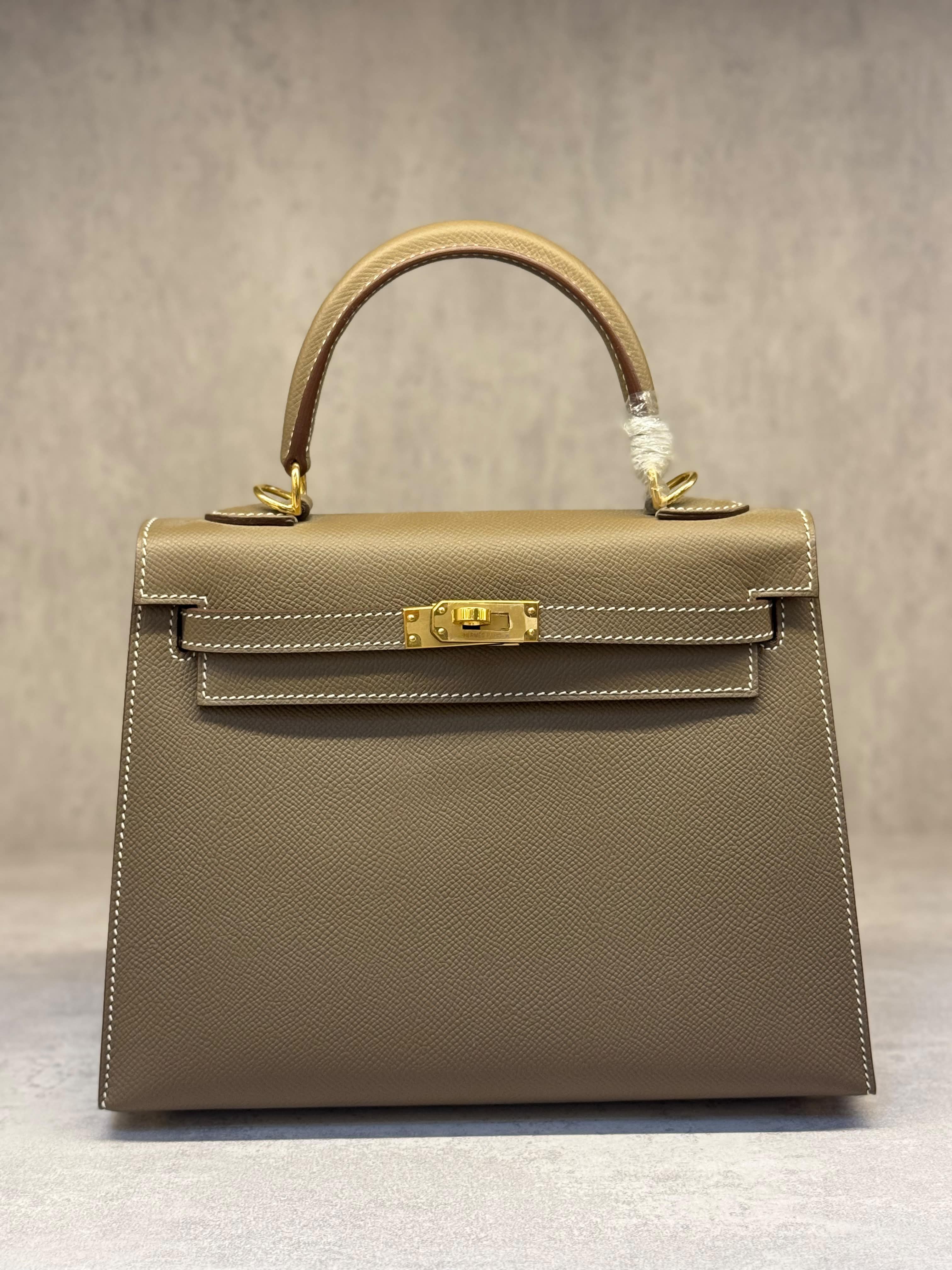 Hermes Mini Kelly 19cm Hand Made
