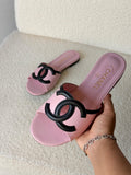 Chanel Lambskin Sandals