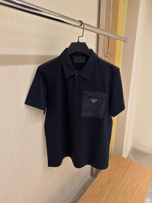 Buy Prada Black Triangle Logo