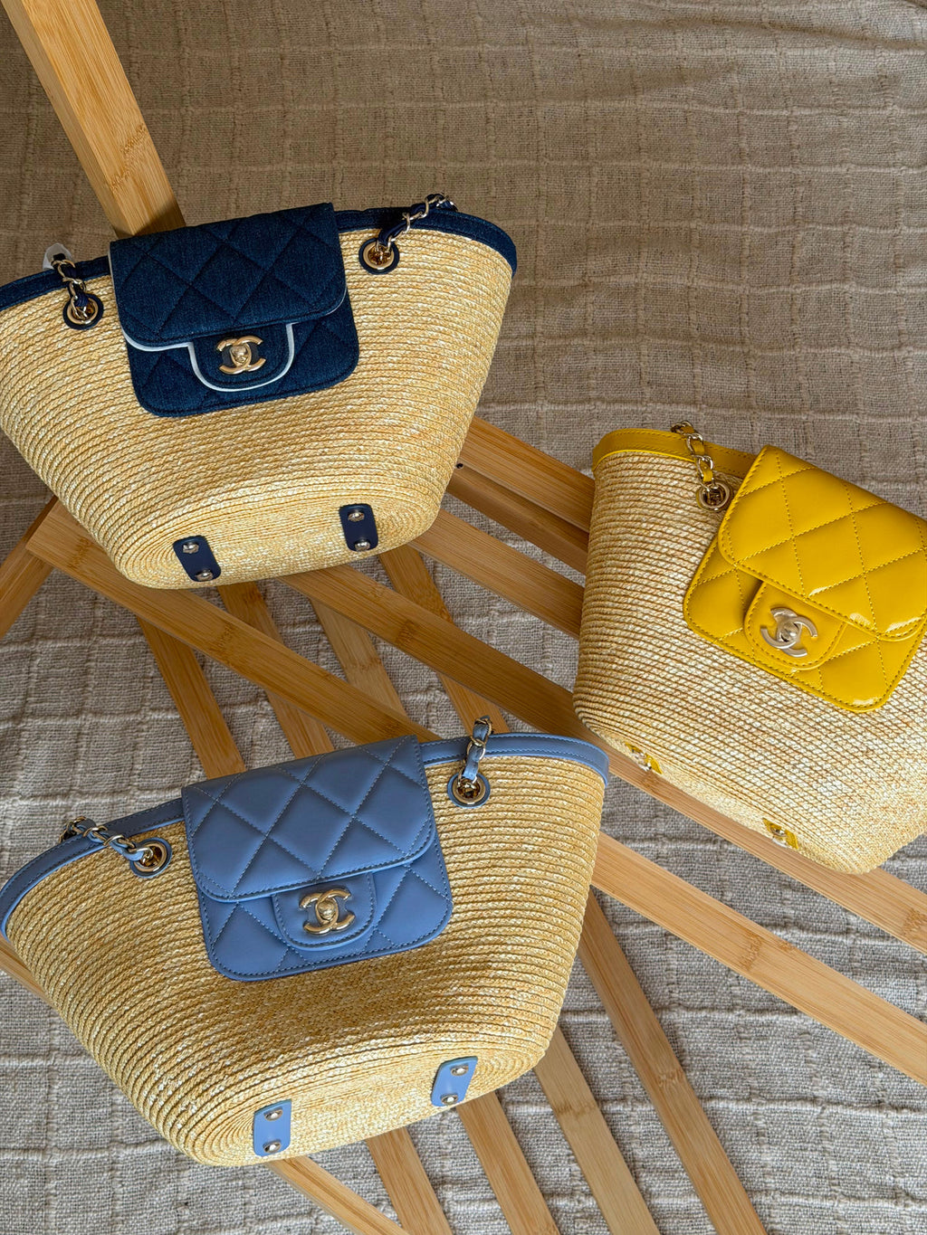 Chanel Coco Beach Shopping Tote Bag