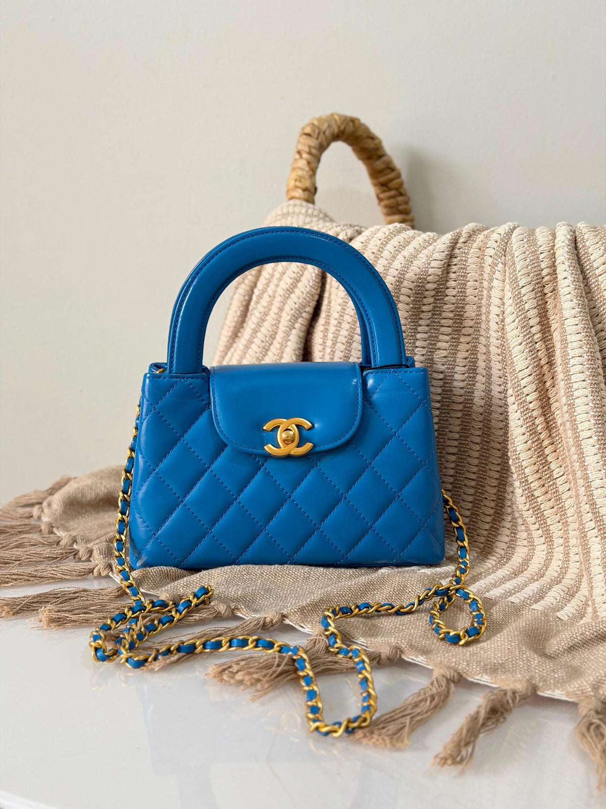 Chanel Nano Kelly Shopper Bag