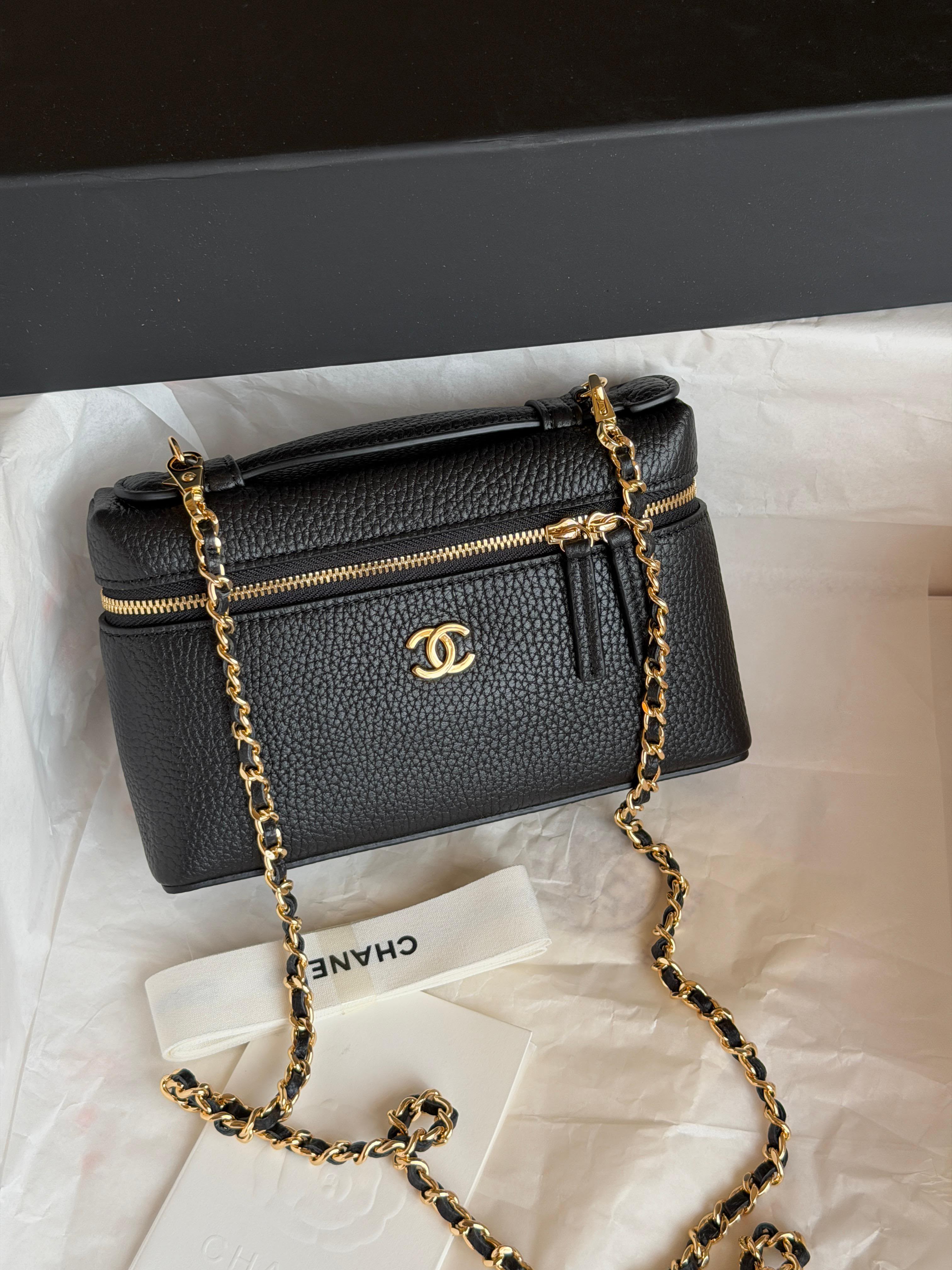 Chanel Vanity Case With Chain Size small