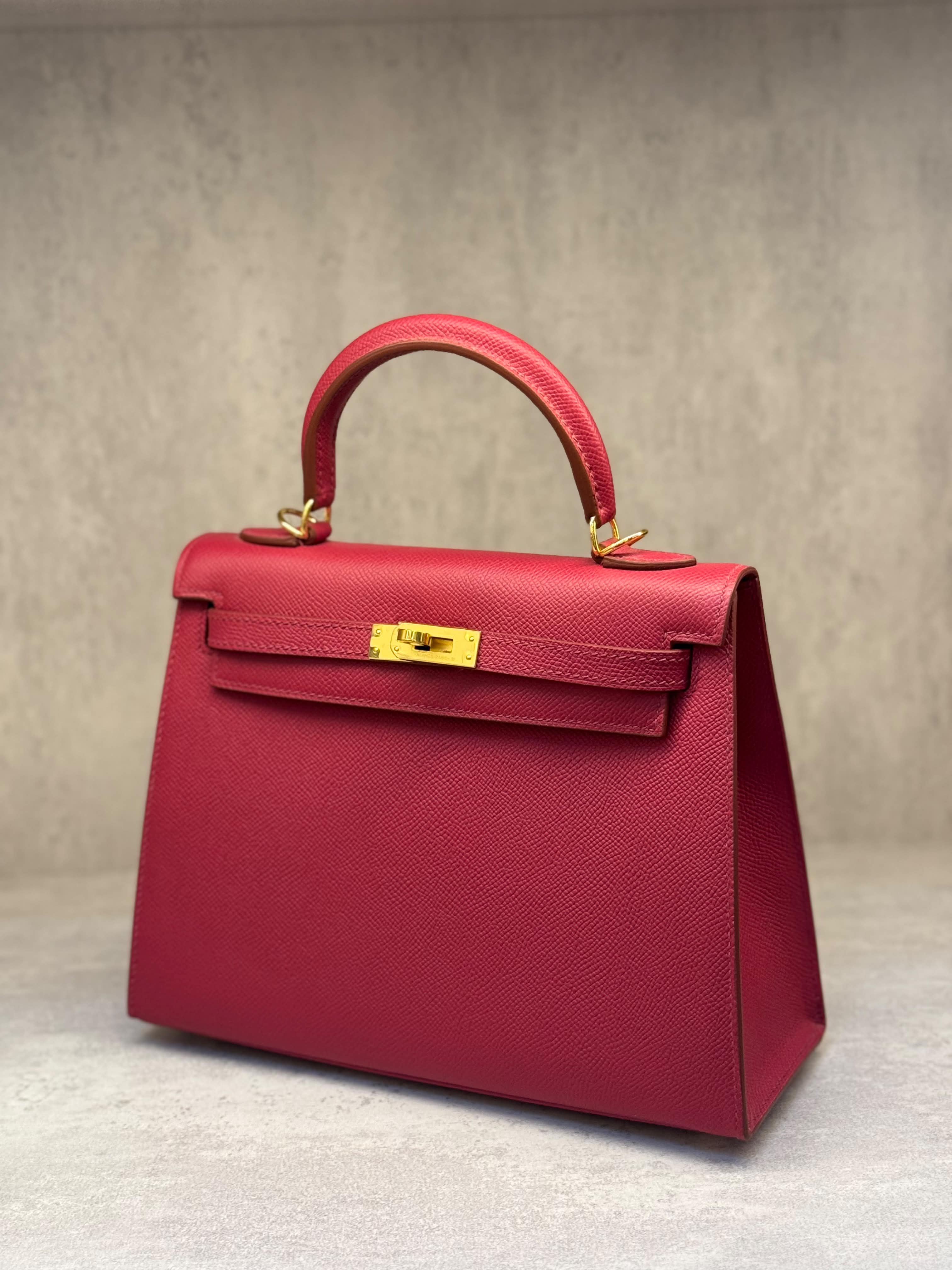 Hermes Mini Kelly 19cm Hand Made