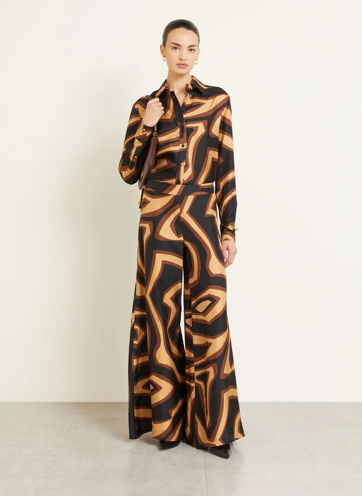 PUCCI labirinto-print Silk Set