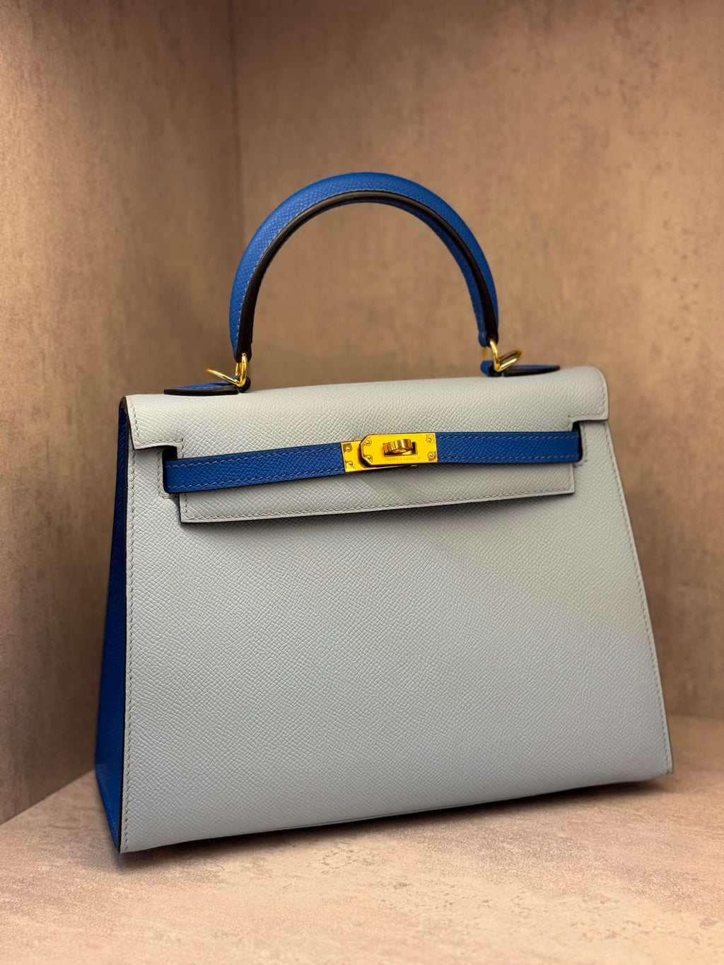 Hermes Mini Kelly 19cm Hand Made