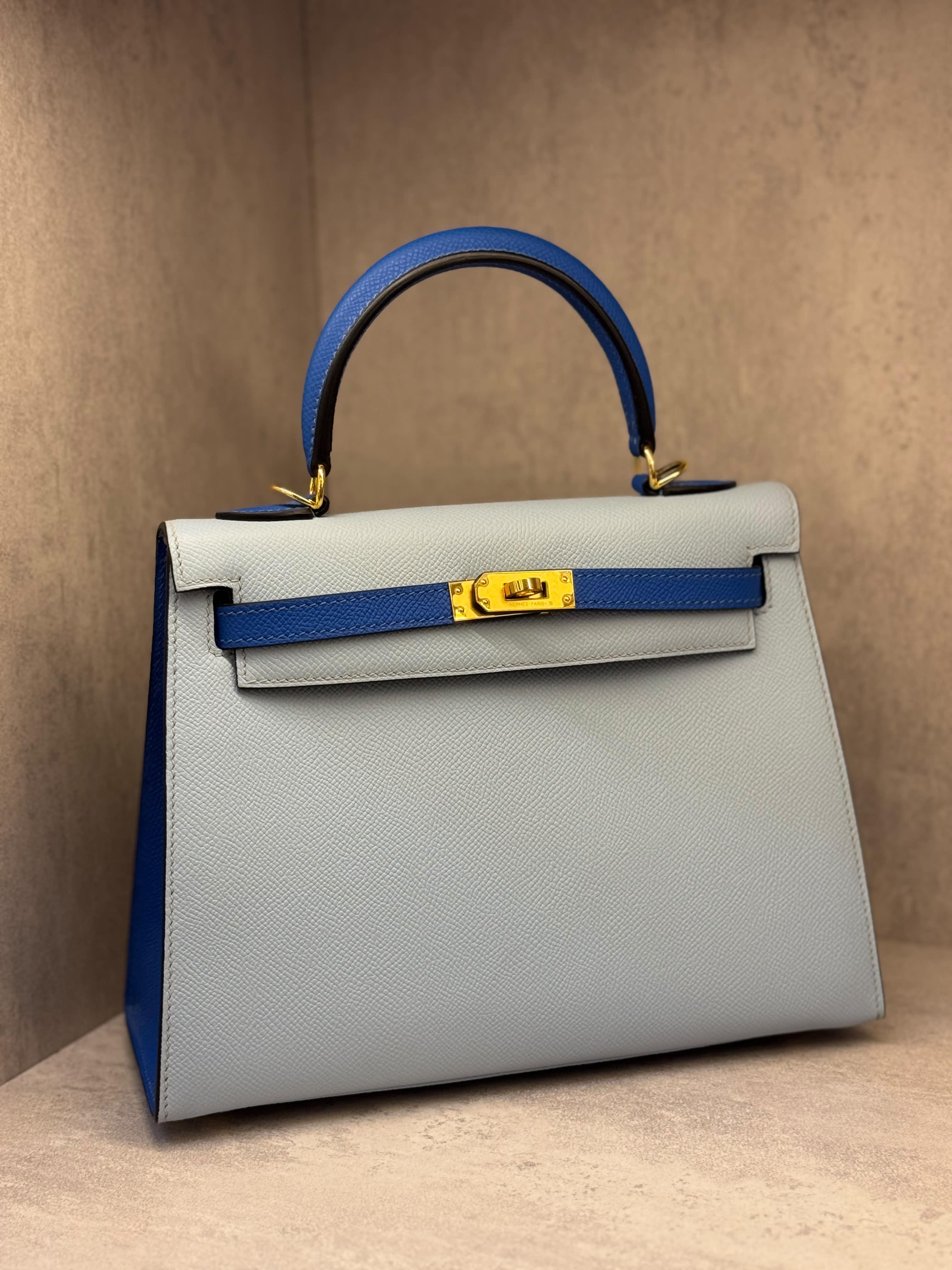 Hermes Mini Kelly 19cm Hand Made