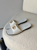 Gucci Double G slide sandals