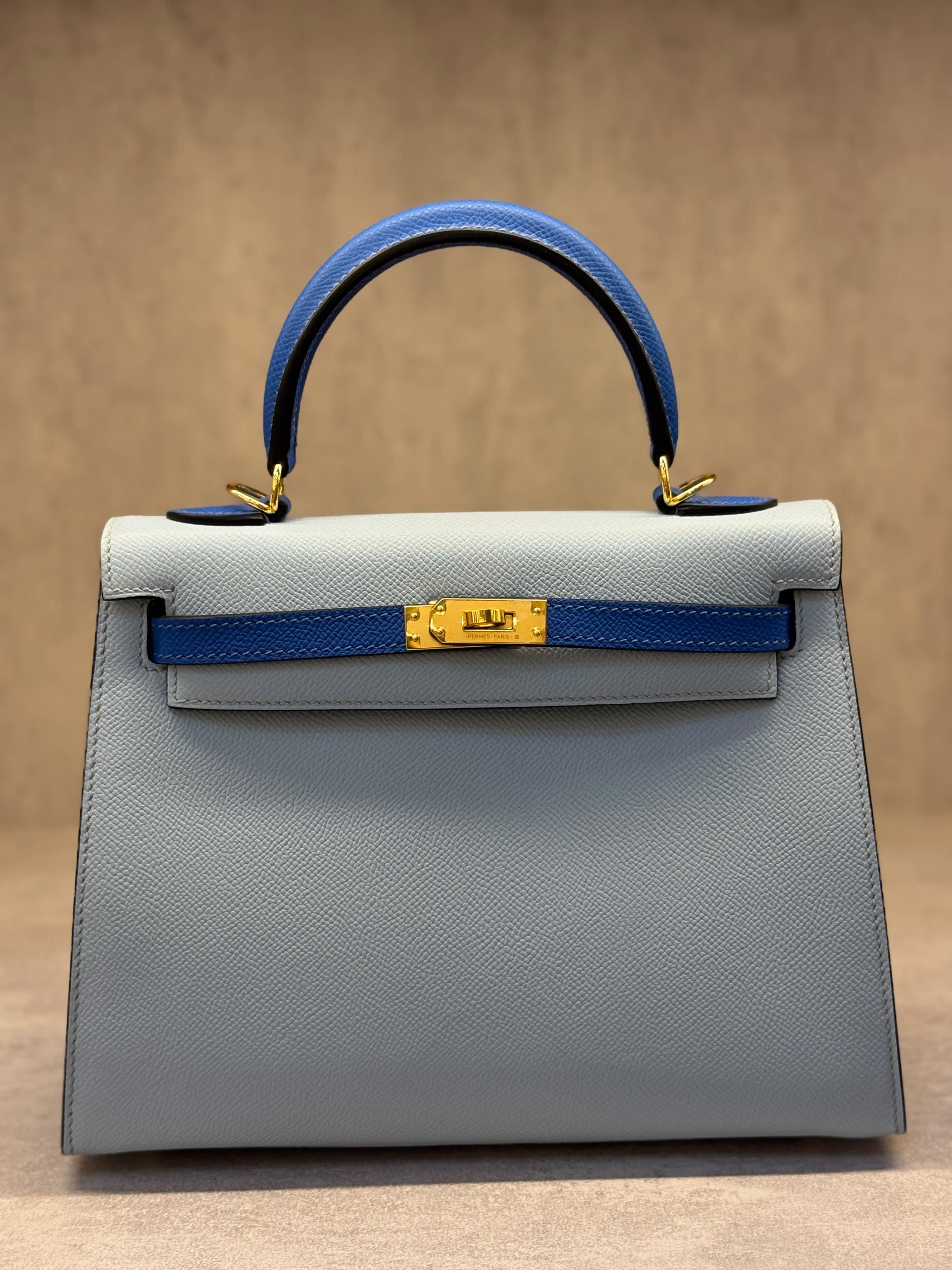 Hermes Mini Kelly 19cm Hand Made